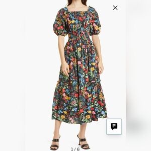 Cara Cara Mimi Floral Midi Dress